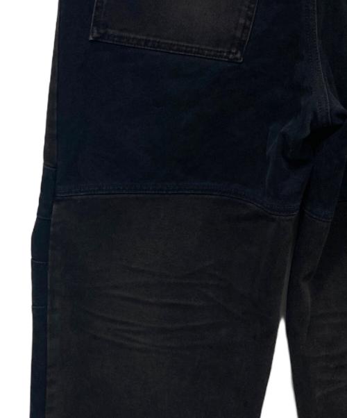 LOUIS VUITTON（ルイ ヴィトン）LOUIS VUITTON (ルイ ヴィトン) デニムワークウェアパンツ ブラック サイズ:30の古着・服飾アイテム