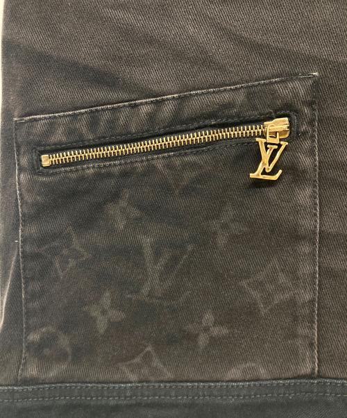 LOUIS VUITTON（ルイ ヴィトン）LOUIS VUITTON (ルイ ヴィトン) デニムワークウェアパンツ ブラック サイズ:30の古着・服飾アイテム