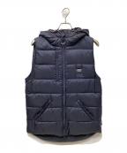 mutaムータ）の古着「CROSS HEAT ダウンベスト」｜ブラック