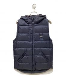 muta（ムータ）の古着「CROSS HEAT ダウンベスト」｜ブラック