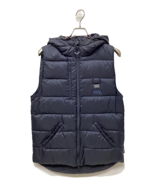 muta（ムータ）muta (ムータ) CROSS HEAT ダウンベスト ブラック サイズ:Mの古着・服飾アイテム