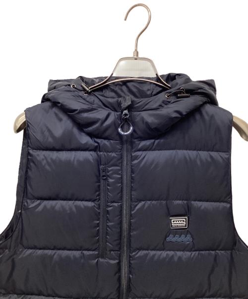 muta（ムータ）muta (ムータ) CROSS HEAT ダウンベスト ブラック サイズ:Mの古着・服飾アイテム