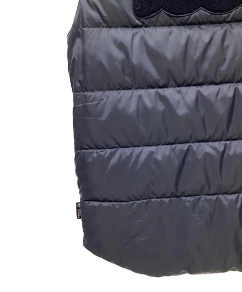 muta（ムータ）muta (ムータ) CROSS HEAT ダウンベスト ブラック サイズ:Mの古着・服飾アイテム