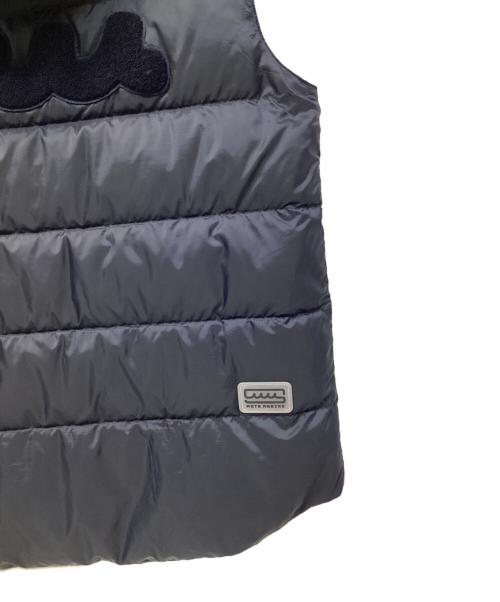 muta（ムータ）muta (ムータ) CROSS HEAT ダウンベスト ブラック サイズ:Mの古着・服飾アイテム