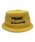 MARNI (マルニ) NO VACANCY INN (ノーバカンシーイン) ウーブンバケットハット イエロー：20000円
