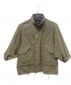 ALPHA×beautiful peopleアルファ×ビューティフルピープル）の古着「4WAY double-end Mod’s Coatモッズコート」｜グリーン