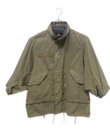 ALPHA×beautiful people（アルファ×ビューティフルピープル）の古着「4WAY double-end Mod’s Coatモッズコート」｜グリーン