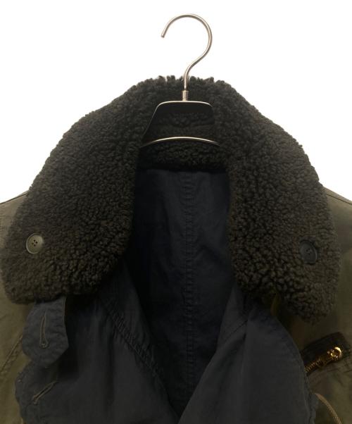 ALPHA（アルファ）ALPHA (アルファ) beautiful people (ビューティフルピープル) 4WAY double-end Mod’s Coatモッズコート グリーン サイズ:Sの古着・服飾アイテム