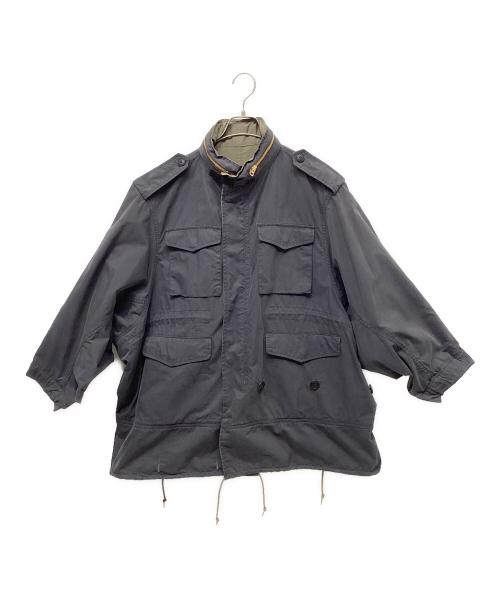 ALPHA（アルファ）ALPHA (アルファ) beautiful people (ビューティフルピープル) 4WAY double-end Mod’s Coatモッズコート グリーン サイズ:Sの古着・服飾アイテム