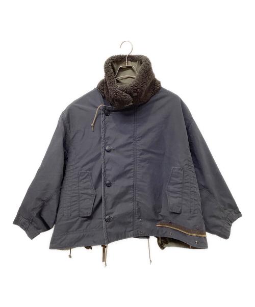 ALPHA（アルファ）ALPHA (アルファ) beautiful people (ビューティフルピープル) 4WAY double-end Mod’s Coatモッズコート グリーン サイズ:Sの古着・服飾アイテム