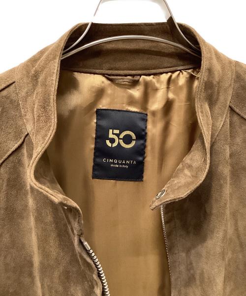 Cinquanta（チンクワンタ）Cinquanta (チンクワンタ) G4 Type Blouson ブラウン サイズ:50の古着・服飾アイテム