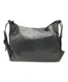 genten（ゲンテン）の古着「レザーショルダーバッグ　ブラック」｜ブラック