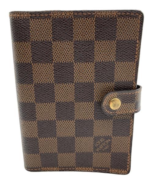 LOUIS VUITTON（ルイ ヴィトン）LOUIS VUITTON (ルイ ヴィトン) 手帳カバー　ダミエ ブラウンの古着・服飾アイテム