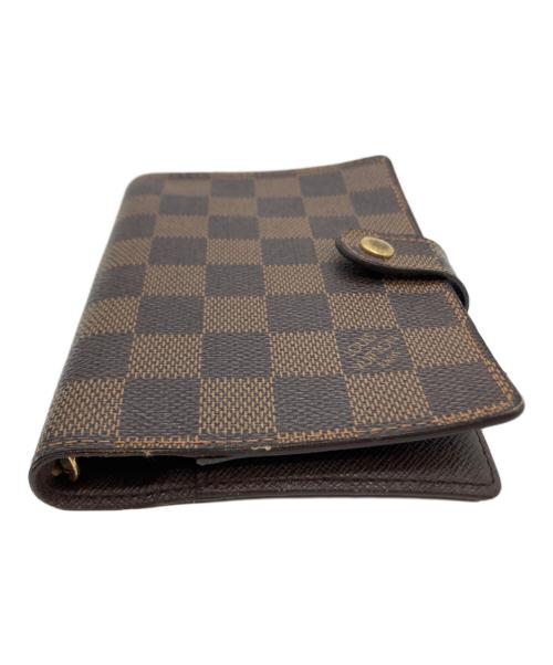LOUIS VUITTON（ルイ ヴィトン）LOUIS VUITTON (ルイ ヴィトン) 手帳カバー　ダミエ ブラウンの古着・服飾アイテム