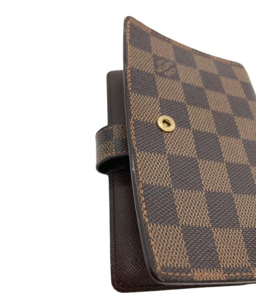 LOUIS VUITTON（ルイ ヴィトン）LOUIS VUITTON (ルイ ヴィトン) 手帳カバー　ダミエ ブラウンの古着・服飾アイテム