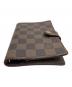 中古・古着 LOUIS VUITTON (ルイ ヴィトン) 手帳カバー　ダミエ ブラウン：8000円