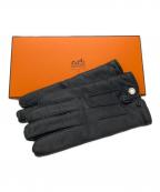 HERMESエルメス）の古着「レザーグローブ」