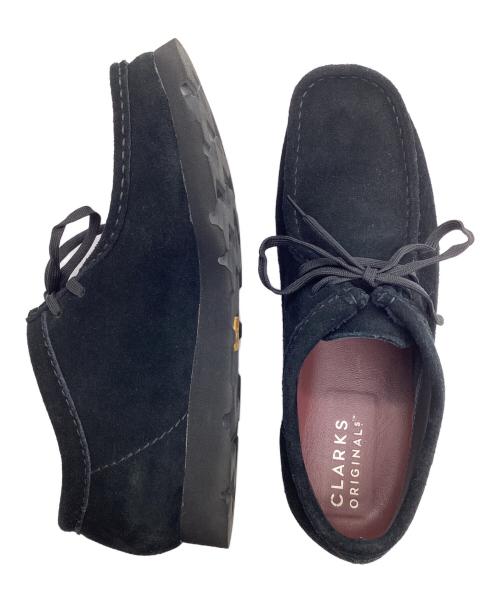 CLARKS（クラークス）CLARKS (クラークス) ワラビーブーツ ブラック サイズ:42の古着・服飾アイテム