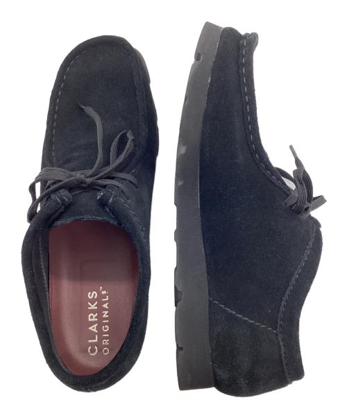 CLARKS（クラークス）CLARKS (クラークス) ワラビーブーツ ブラック サイズ:42の古着・服飾アイテム