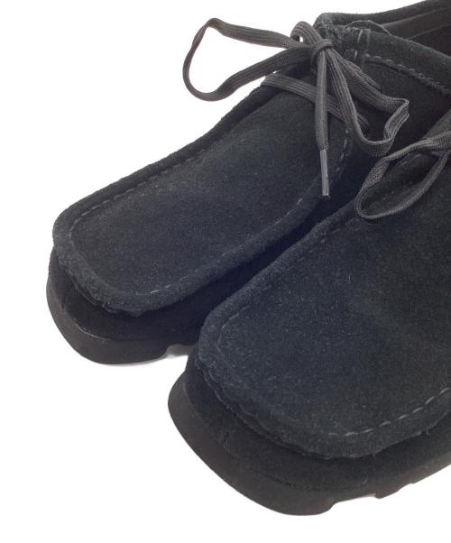 CLARKS（クラークス）CLARKS (クラークス) ワラビーブーツ ブラック サイズ:42の古着・服飾アイテム