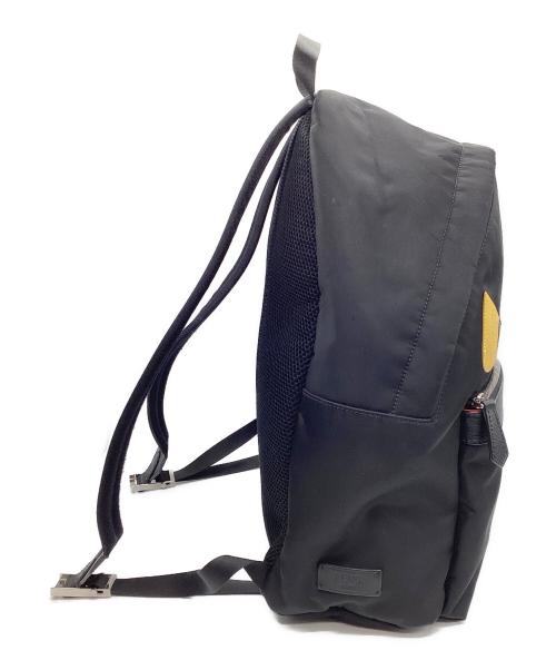 FENDI（フェンディ）FENDI (フェンディ) BAG BUGSリュックサック ブラックの古着・服飾アイテム