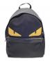FENDI（フェンディ）の古着「BAG BUGSリュックサック」｜ブラック