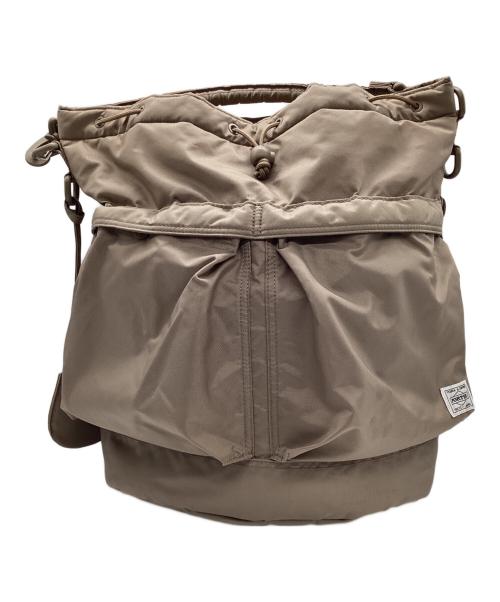 PORTER（ポーター）PORTER (ポーター) HYKE (ハイク) 2WAY TOOL BAG LARGE OLIVE DRAB ベージュ サイズ:FREEの古着・服飾アイテム