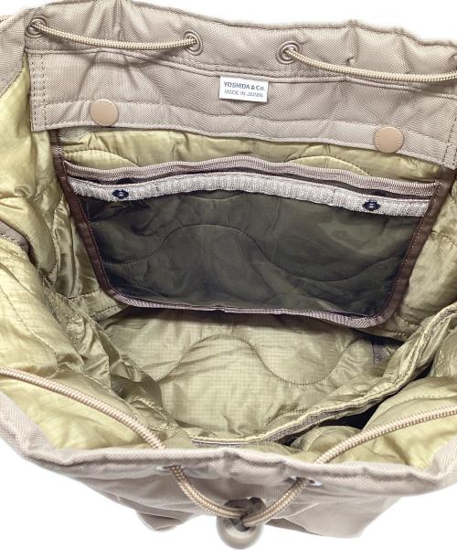 PORTER（ポーター）PORTER (ポーター) HYKE (ハイク) 2WAY TOOL BAG LARGE OLIVE DRAB ベージュ サイズ:FREEの古着・服飾アイテム