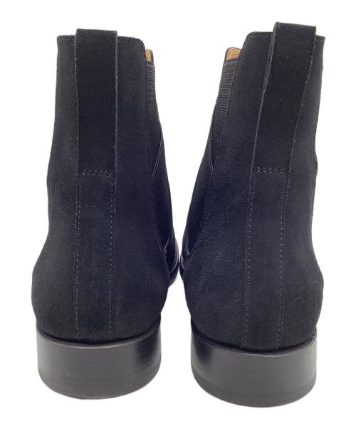 1piu1uguale3（ウノピュウノウグァーレトレ）1piu1uguale3 (ウノピュウノウグァーレトレ) チェルシーブーツ ブラック サイズ:41の古着・服飾アイテム