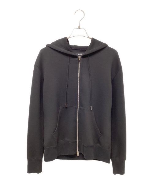 FIXER（フィクサー）FIXER (フィクサー) テクニカルジャージー ジップアップフ―ディー ブラック サイズ:Mの古着・服飾アイテム