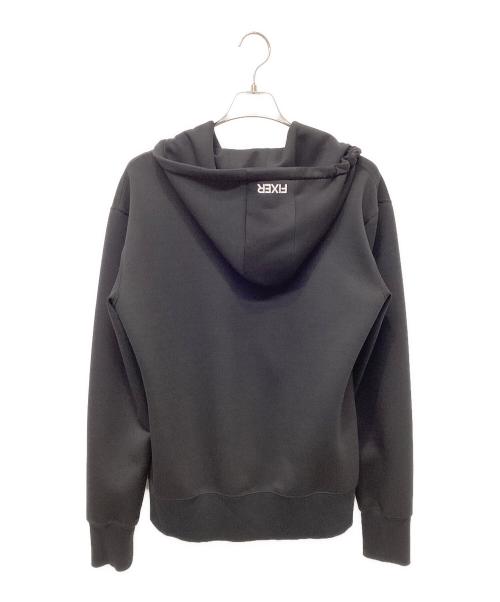 FIXER（フィクサー）FIXER (フィクサー) テクニカルジャージー ジップアップフ―ディー ブラック サイズ:Mの古着・服飾アイテム