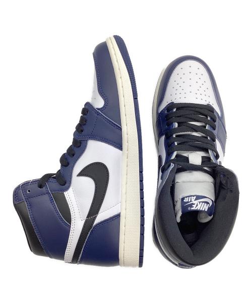 NIKE（ナイキ）NIKE (ナイキ) スニーカー ホワイト×ネイビー サイズ:9.5の古着・服飾アイテム