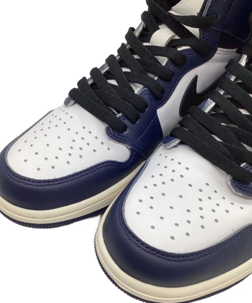 NIKE（ナイキ）NIKE (ナイキ) スニーカー ホワイト×ネイビー サイズ:9.5の古着・服飾アイテム