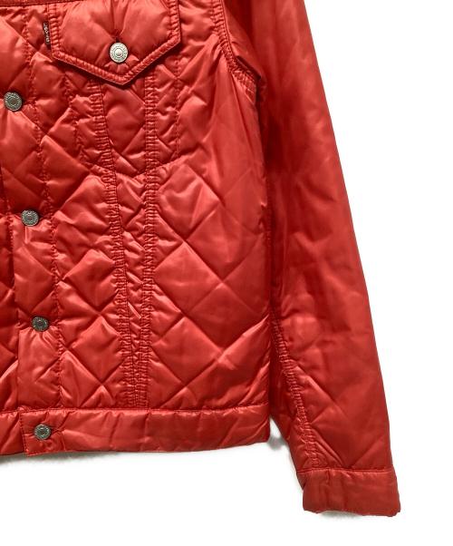 JUNYA WATANABE COMME des GARCONS MAN PINK（ジュンヤワタナベ コムデギャルソンマン ピンク）JUNYA WATANABE COMME des GARCONS MAN PINK (ジュンヤワタナベ コムデギャルソンマン ピンク) LEVI'S (リーバイス) 中綿キルティングジャケット レッド サイズ:Mの古着・服飾アイテム