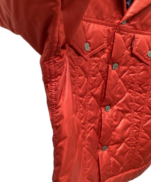 JUNYA WATANABE COMME des GARCONS MAN PINK（ジュンヤワタナベ コムデギャルソンマン ピンク）JUNYA WATANABE COMME des GARCONS MAN PINK (ジュンヤワタナベ コムデギャルソンマン ピンク) LEVI'S (リーバイス) 中綿キルティングジャケット レッド サイズ:Mの古着・服飾アイテム
