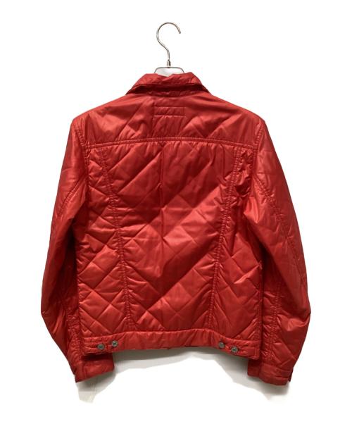 JUNYA WATANABE COMME des GARCONS MAN PINK（ジュンヤワタナベ コムデギャルソンマン ピンク）JUNYA WATANABE COMME des GARCONS MAN PINK (ジュンヤワタナベ コムデギャルソンマン ピンク) LEVI'S (リーバイス) 中綿キルティングジャケット レッド サイズ:Mの古着・服飾アイテム