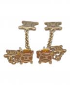 CELINEセリーヌ）の古着「CELINE（セリーヌ）スイングロゴピアス　SILVER925」