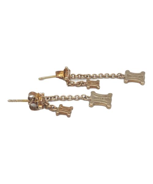 CELINE（セリーヌ）CELINE (セリーヌ) CELINE（セリーヌ）スイングロゴピアス　SILVER925の古着・服飾アイテム