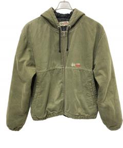 中古・古着通販】stussy (ステューシー) WORK JACKET CAMO CANVAS
