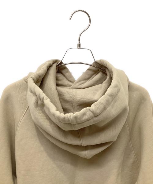 AMI PARIS（アミ パリス）AMI PARIS (アミ パリ) AMI ロゴパーカー ベージュ サイズ:XSの古着・服飾アイテム