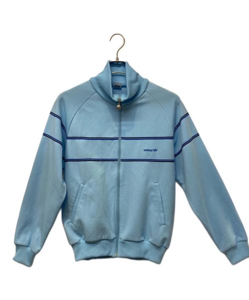 adidas（アディダス）adidas (アディダス) adidas ジャージ デサント社製 スカイブルー サイズ:Lの古着・服飾アイテム