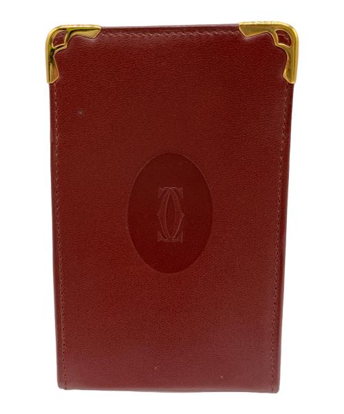 Cartier（カルティエ）Cartier (カルティエ) シガレットケース ボルドーの古着・服飾アイテム