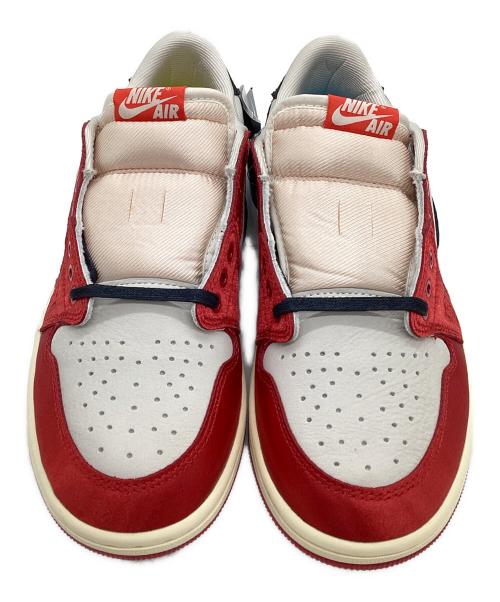 NIKE（ナイキ）NIKE (ナイキ) Trophy Room AIR JORDAN 1 LOW OG レッド×ホワイト サイズ:9の古着・服飾アイテム