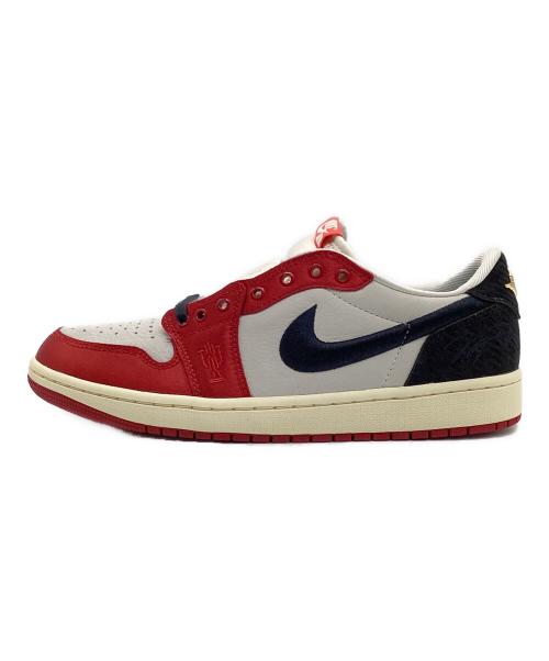 NIKE（ナイキ）NIKE (ナイキ) Trophy Room AIR JORDAN 1 LOW OG レッド×ホワイト サイズ:9の古着・服飾アイテム