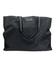 GUCCI（グッチ）の古着「ナイロントートバッグ」｜ブラック
