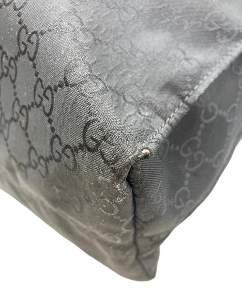 GUCCI（グッチ）GUCCI (グッチ) ナイロントートバッグ ブラックの古着・服飾アイテム