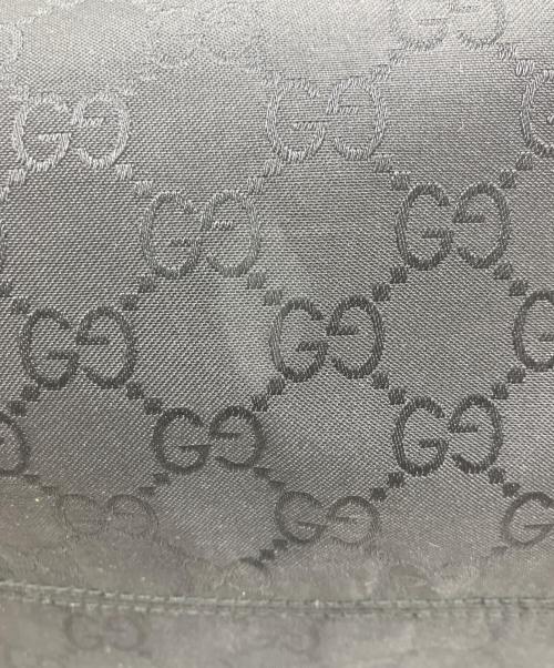 GUCCI（グッチ）GUCCI (グッチ) ナイロントートバッグ ブラックの古着・服飾アイテム
