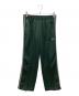 Needles（ニードルズ）の古着「トラックパンツ」｜グリーン×グレー