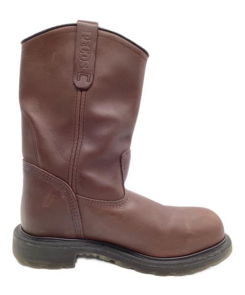 RED WING（レッドウィング）RED WING (レッドウィング) ペコスブーツ ブラウン サイズ:9の古着・服飾アイテム