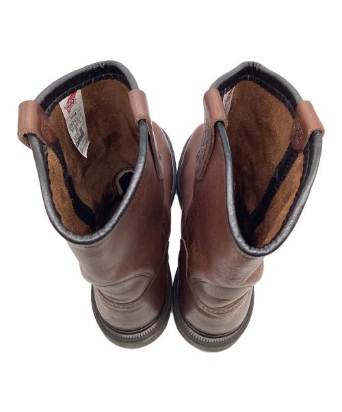 RED WING（レッドウィング）RED WING (レッドウィング) ペコスブーツ ブラウン サイズ:9の古着・服飾アイテム
